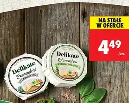 Biedronka Ser Camembert Delikate z czarnuszką oferta