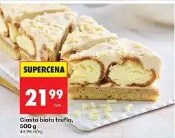 Biedronka Ciasto biała trufla Biedronka oferta