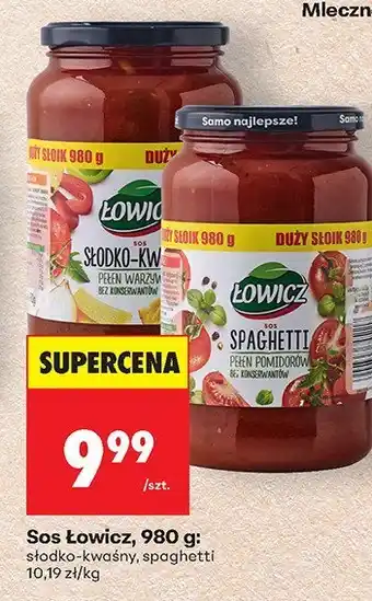 Biedronka Sos Łowicz słodko-kwaśny oferta