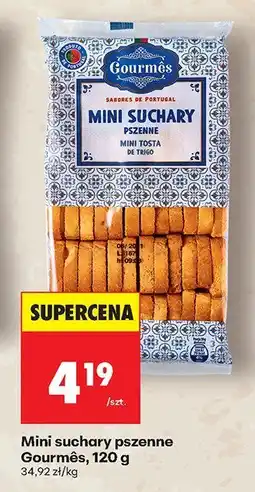 Biedronka Mini suchary pszenne Gourmés, 120 g oferta