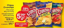 Żabka Chipsy Crunchips różne rodzaje 140g Lorenz oferta