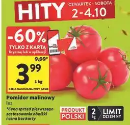 Intermarche Pomidory malinowe polska oferta