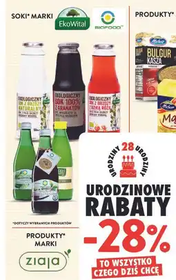 Intermarche Sok z kapusty kwaszonej Bio Food oferta