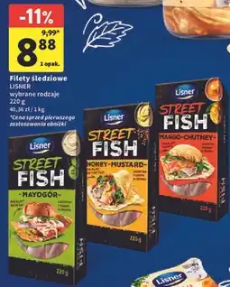Intermarche Filety sledziowe mango-chutney Lisner Street Food oferta
