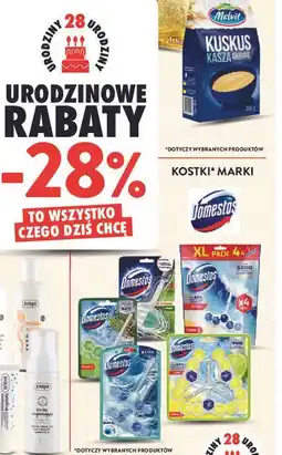 Intermarche Kostka do wc lime Domestos Power5 oferta