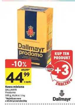 Intermarche Kawa Dallmayr Prodomo oferta