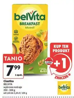 Intermarche Ciastka zbożowe z musli Belvita oferta