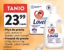 Intermarche Proszek do prania bieli Lovela Baby oferta
