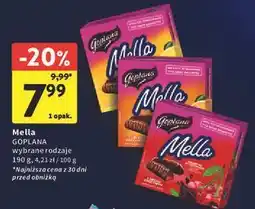 Intermarche Galaretka w czekoladzie wiśniowa Goplana Mella oferta