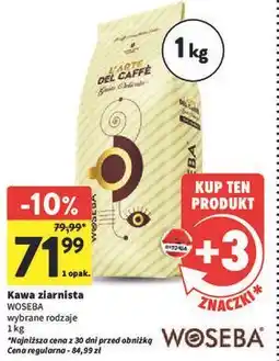 Intermarche Kawa gusto delicato Woseba L'arte Del Caffe oferta