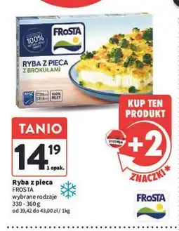 Intermarche Ryba z pieca w sosie brokułowym Frosta oferta