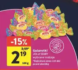 Intermarche Galaretki z nadzieniem Solidarność Jolly Baby oferta