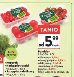 Intermarche Pomidory malinowe koktajlowe Z Sadów I Pól oferta