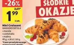 Intermarche Mini croissant malinowy Vandemoortele oferta