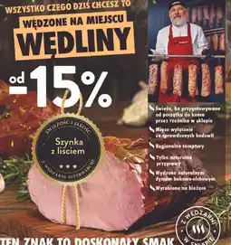 Intermarche Szynka z liściem Intermarche Z Własnej Wędzarni oferta