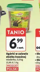 Intermarche Ogórki słodko-kwaśne Produkty Kwaszone oferta