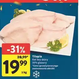 Intermarche Tilapia filet bez skóry oferta