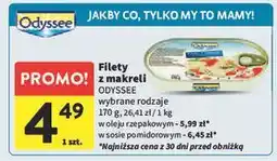 Intermarche Filety z makreli w sosie pomidorowym Odyssee oferta