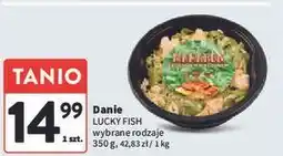 Intermarche Makaron z łososiem pieczonym Lucky Fish oferta