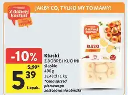 Intermarche Kluski śląśkie Z Dobrej Kuchni oferta