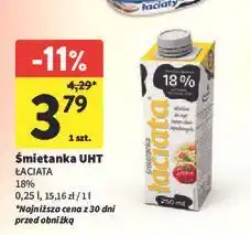 Intermarche Śmietanka 18 % Łaciata oferta