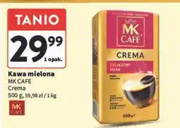 Intermarche Kawa delikatny smak Mk Cafe Crema oferta