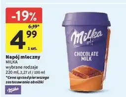 Intermarche Napój chocolate milk Milka oferta