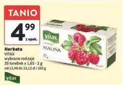 Intermarche Herbata malina Vitax Inspirations oferta
