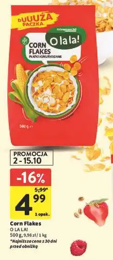 Intermarche Płatki kukurydziane O La La! oferta