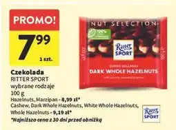 Intermarche Czekolada mleczna whole hazelnuts Ritter Sport oferta