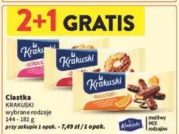 Intermarche Ciastka posypane cukrem z czekoladą mleczną Krakuski Duelki oferta
