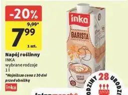 Intermarche Napój owsiany barista Inka Owsiane oferta
