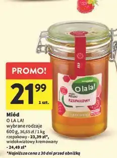 Intermarche Miód wielokwiatowy kremowy O La La! oferta