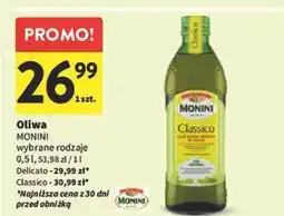 Intermarche Oliwa z oliwek extra vergine Monini Delicato oferta