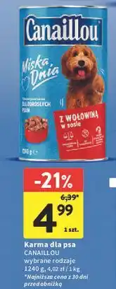 Intermarche Karma dla psa kawałki z wołowiną w sosie Canaillou oferta