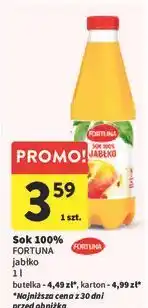 Intermarche Sok jabłkowy Fortuna oferta