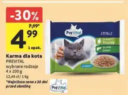 Intermarche Karma dla kota po sterylizacji Prevital Sterile oferta
