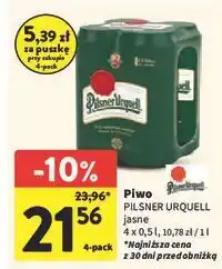 Intermarche Piwo Pilsner Urquell oferta