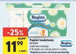 Intermarche Papier toaletowy rumiankowy Regina oferta