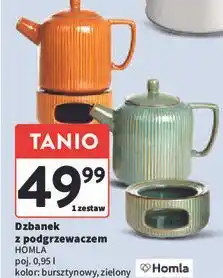 Intermarche Dzbanek z podgrzewaczem 950 ml Homla oferta