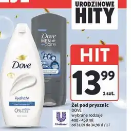 Intermarche Żel pod prysznic cool fresh Dove Men+Care oferta