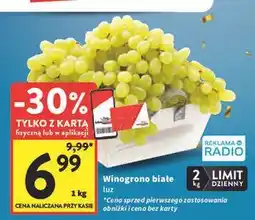 Intermarche Winogrona białe oferta