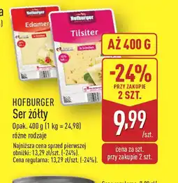 ALDI Ser żółty Hofburger oferta