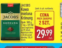 ALDI Kawa mielona Jacobs Krönung oferta