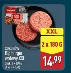 ALDI Burger wołowy Sokołów Grill House oferta