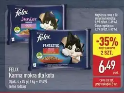 ALDI Karma dla kota wołowina i kurczak Purina Felix Fantastic oferta
