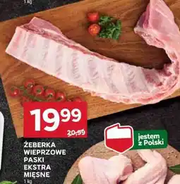 Stokrotka Market Żeberka wieprzowe paski ekstra mięsne oferta