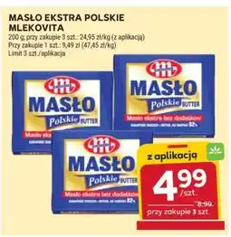 Stokrotka Market Masło ekstra POLSKIE MLEKOVITA oferta