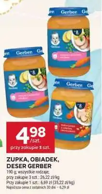 Stokrotka Market Zupka, Obiadek, Deser Gerber oferta