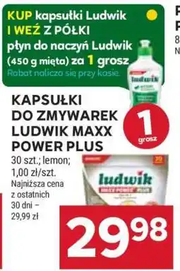 Stokrotka Market Kapsułki do zmywarek Ludwik Maxx Power Plus oferta